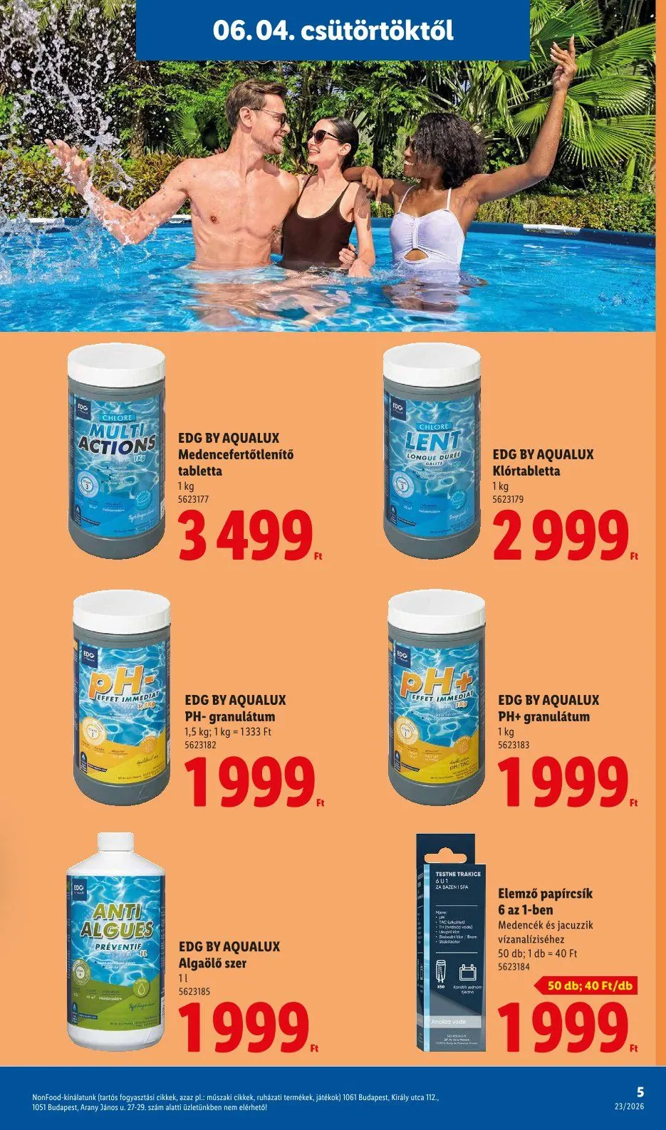 Katalógus Lidl legfrissebb ajánlatai június 4.-tól június 4.-ig 2026. - Oldal 5