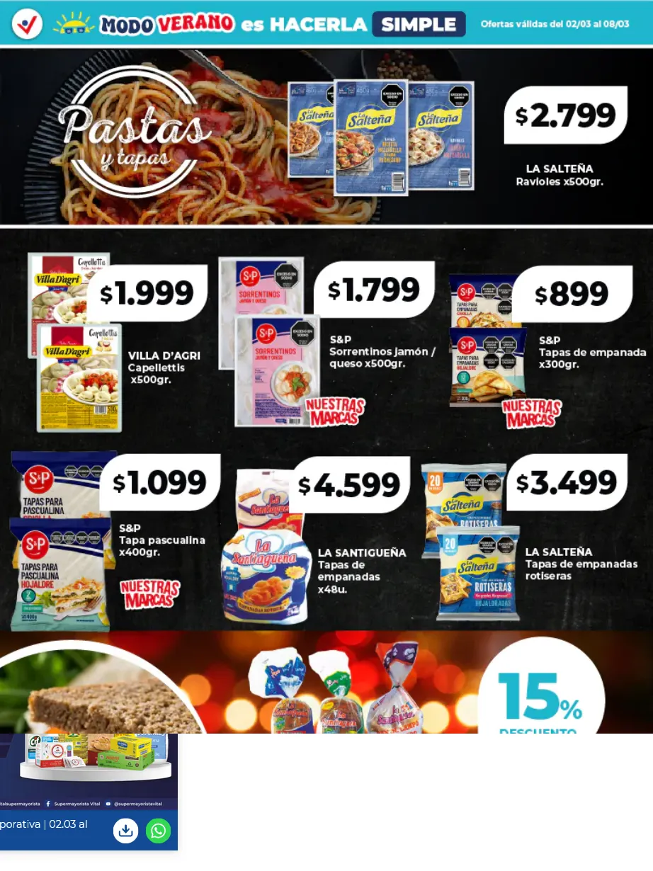 Ofertas de Ofertas Vital 2 de marzo al 8 de marzo 2026 - Página 5 del catálogo