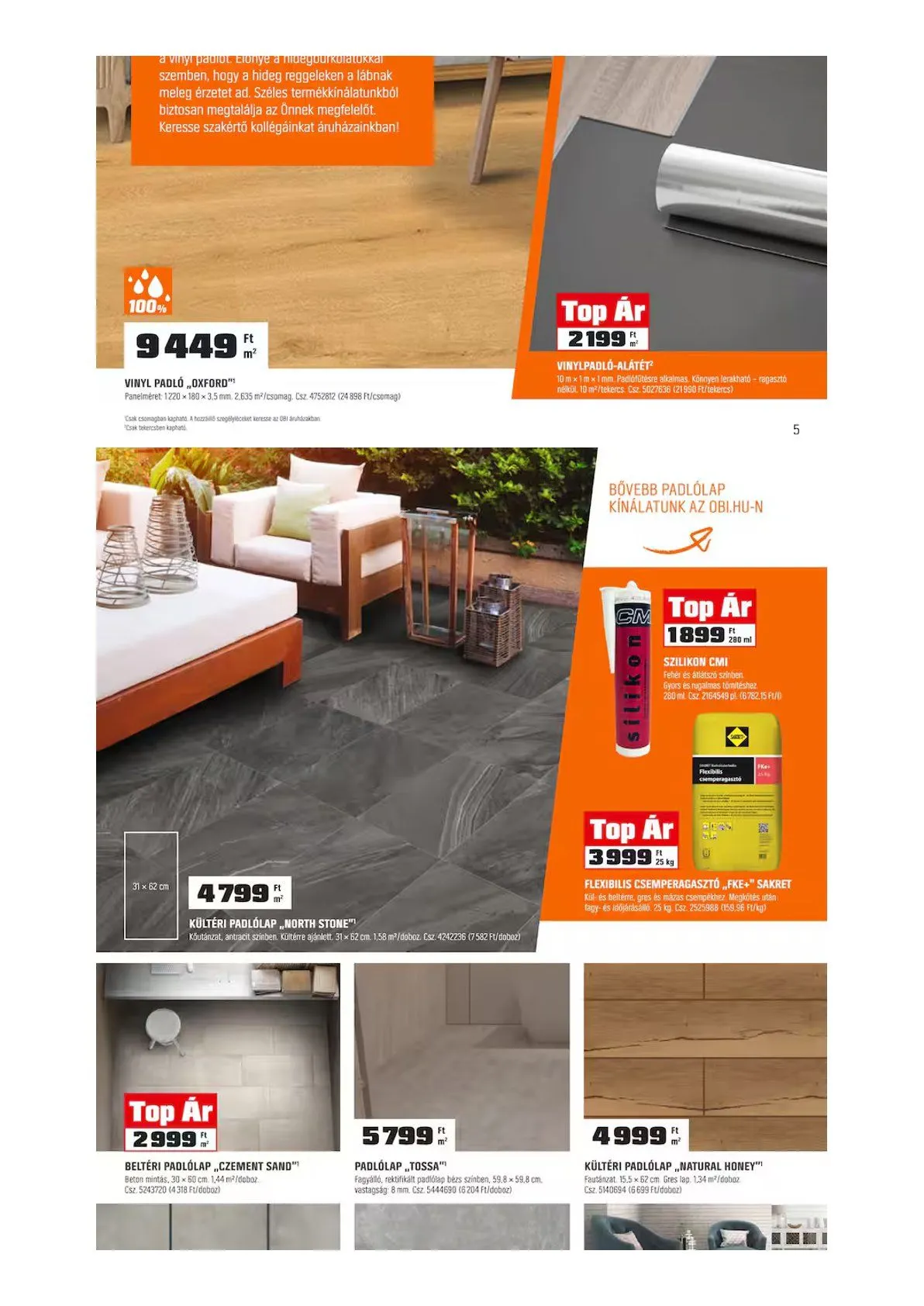 Katalógus  OBI legfrissebb ajánlatai február 3.-tól március 1.-ig 2026. - Oldal 5
