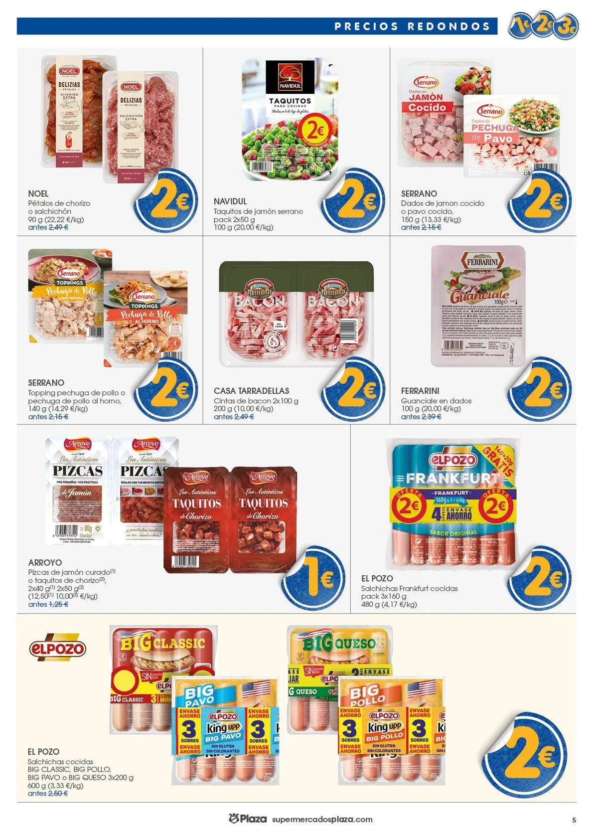 Catálogo de Supermercados Plaza Ofertas 22 de enero al 4 de febrero 2026 - Página 5