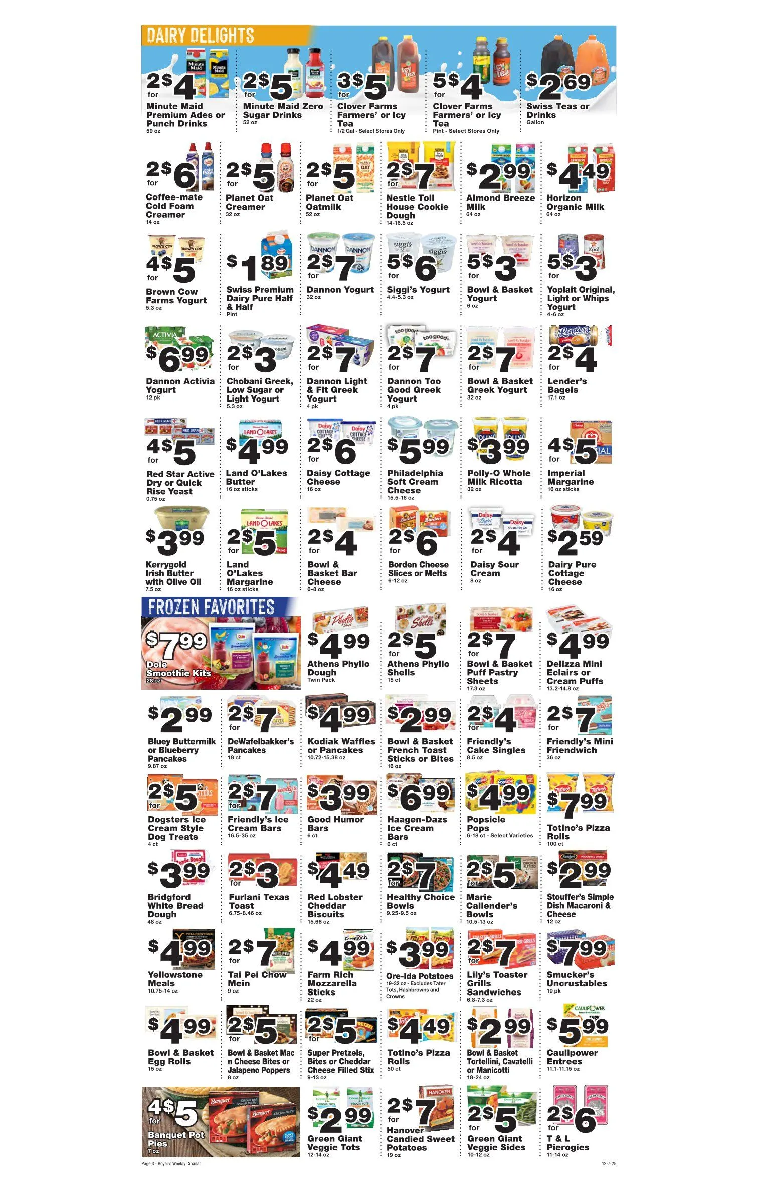 Weekly ad Boyer's Food Market Sales from December 9 to January 1 2026 - Page 5