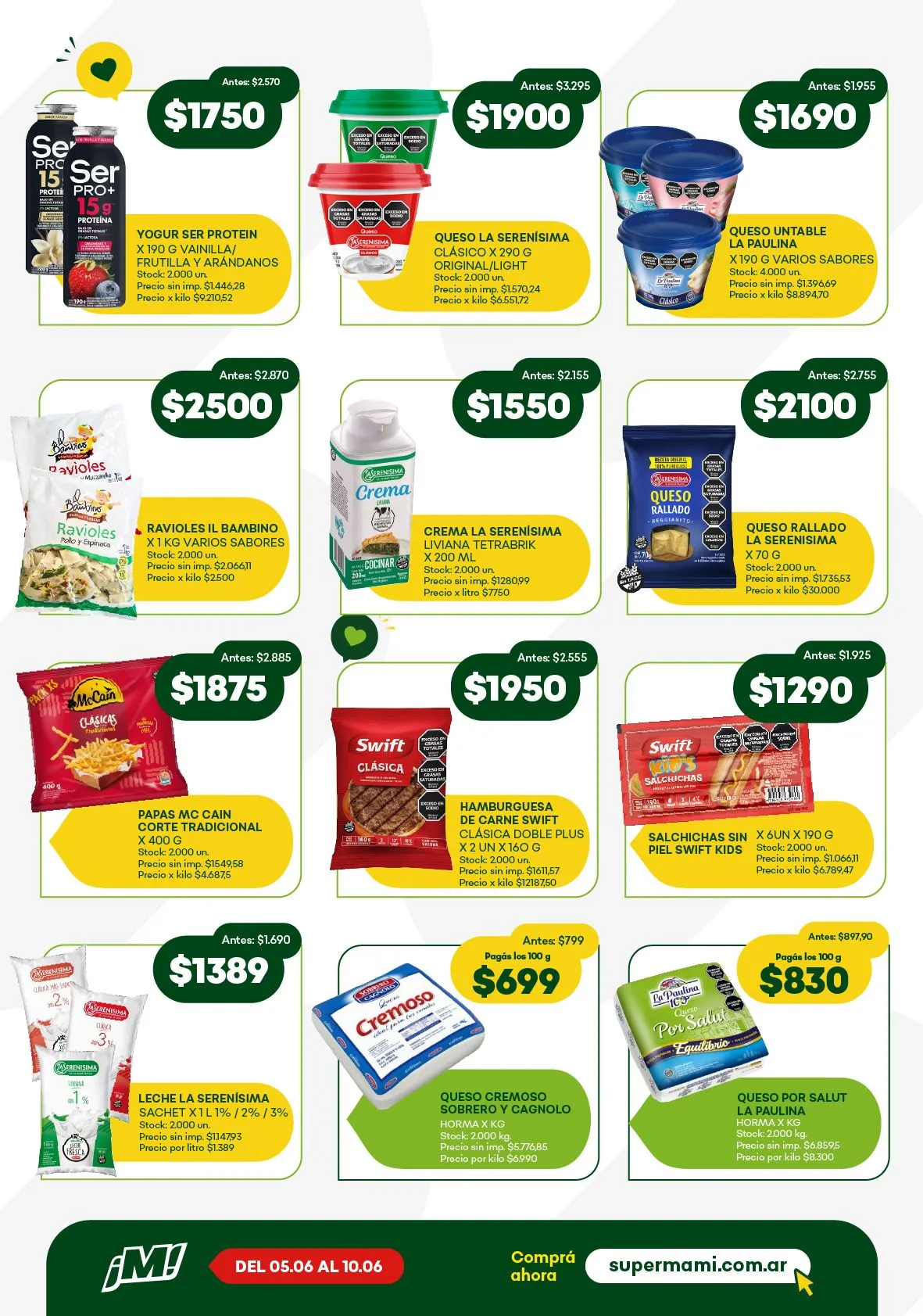 Ofertas de Ofertas Super Mami 6 de junio al 10 de junio 2025 - Página 6 del catálogo