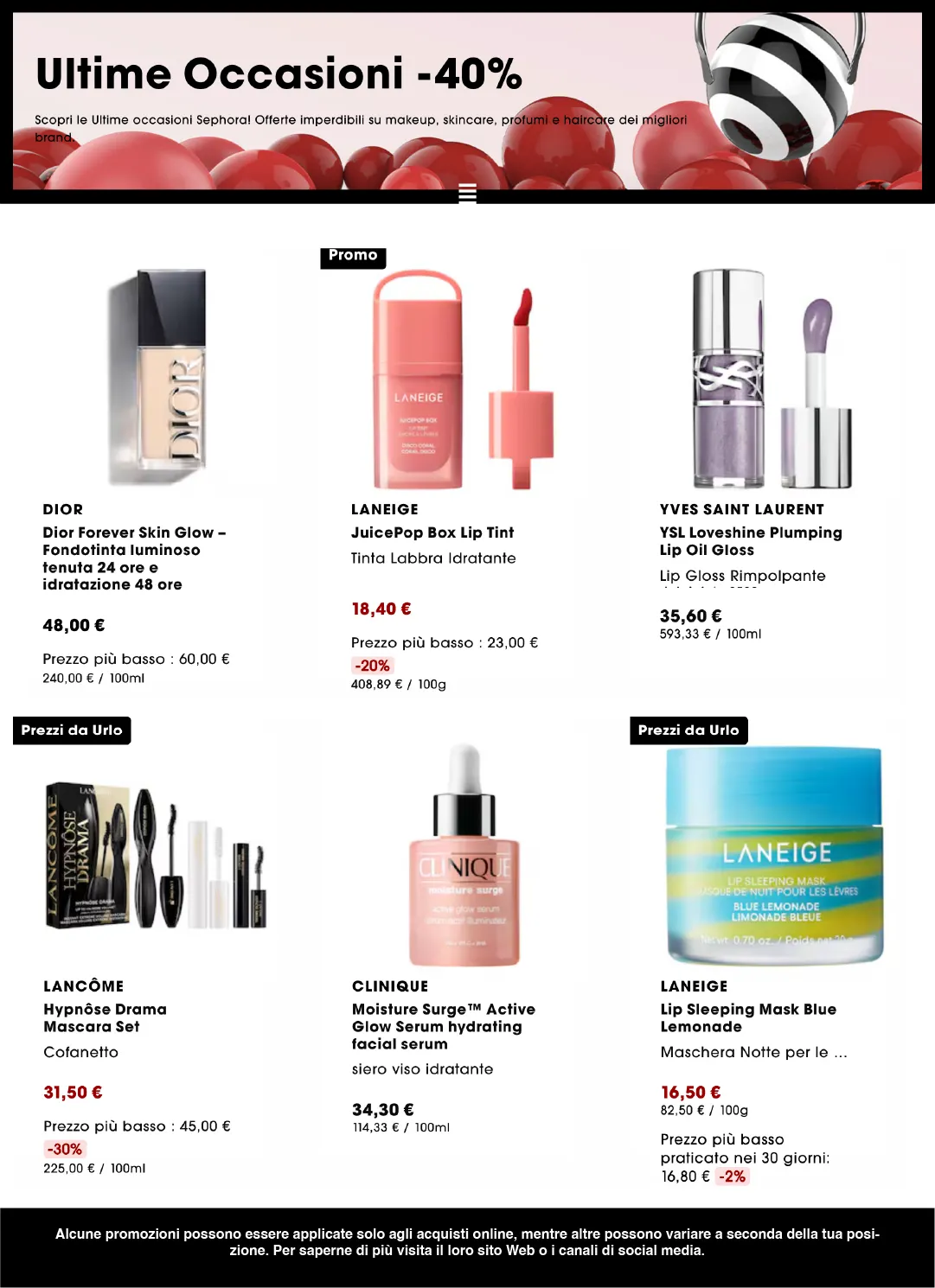  Sephora Volantino da 2 luglio a 16 luglio di 2026 - Pagina del volantino 4