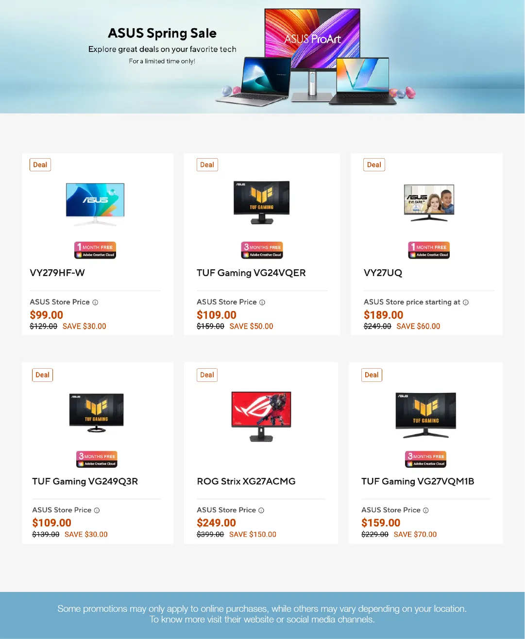Weekly promotion  Asus Sales spanning from April 9 to April 30 2026 - Page 4 for Catalogue 365