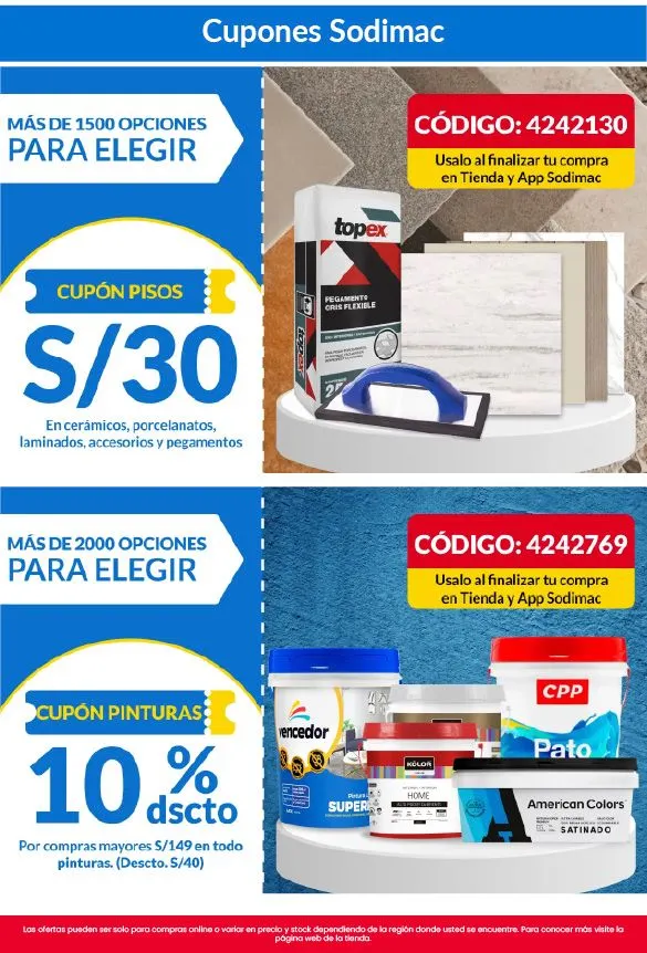 Catalogo de Sodimac Cupones Sodimac 5 de mayo al 19 de mayo 2025 - Pag 2