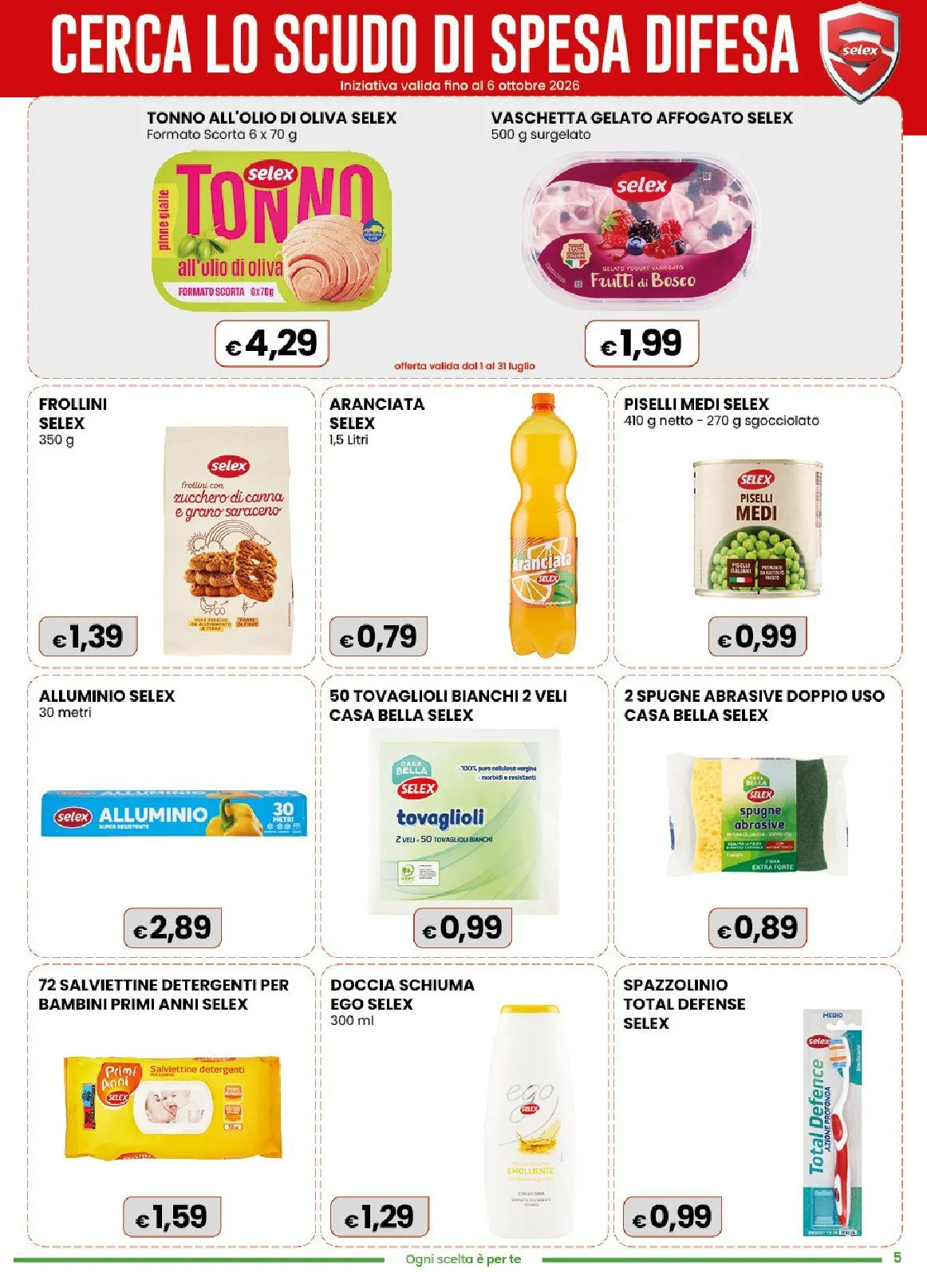 Volantini Gala Supermercati da 15 luglio a 28 luglio di 2026 - Pagina del volantino 5