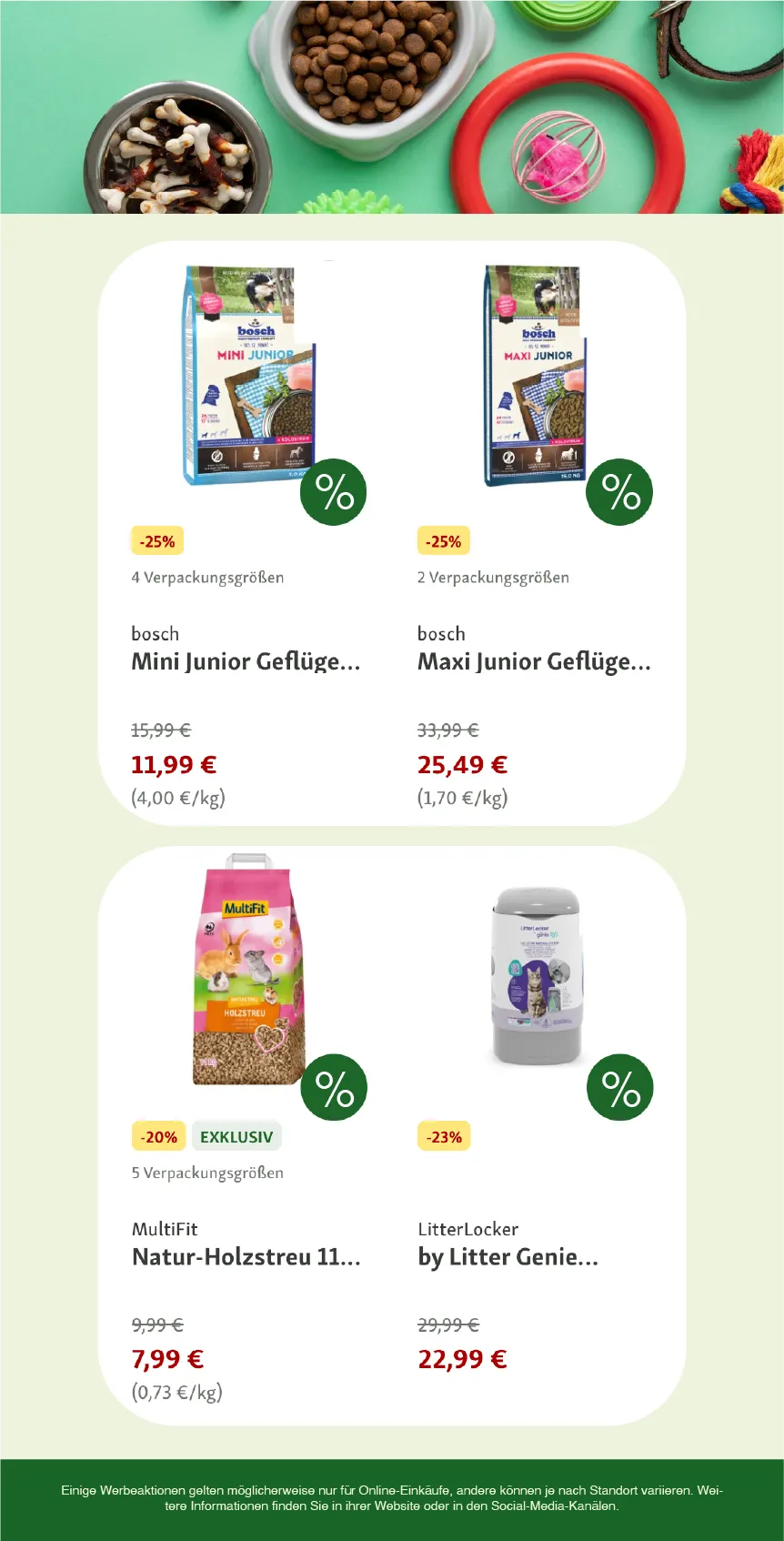  Fressnapf Angebote von 29. Mai bis 12. Juni 2026 - Prospekt seite 4