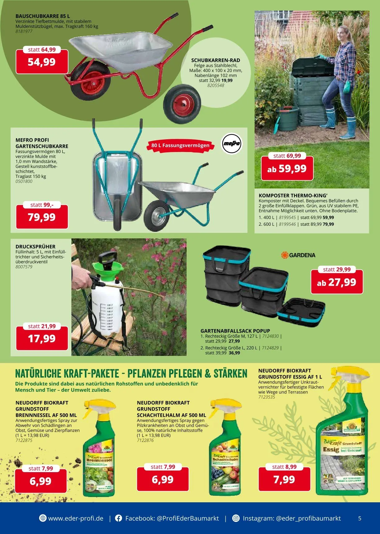 Eder Profi Prospekte von 16. April bis 22. April 2025 - Prospekt seite 5