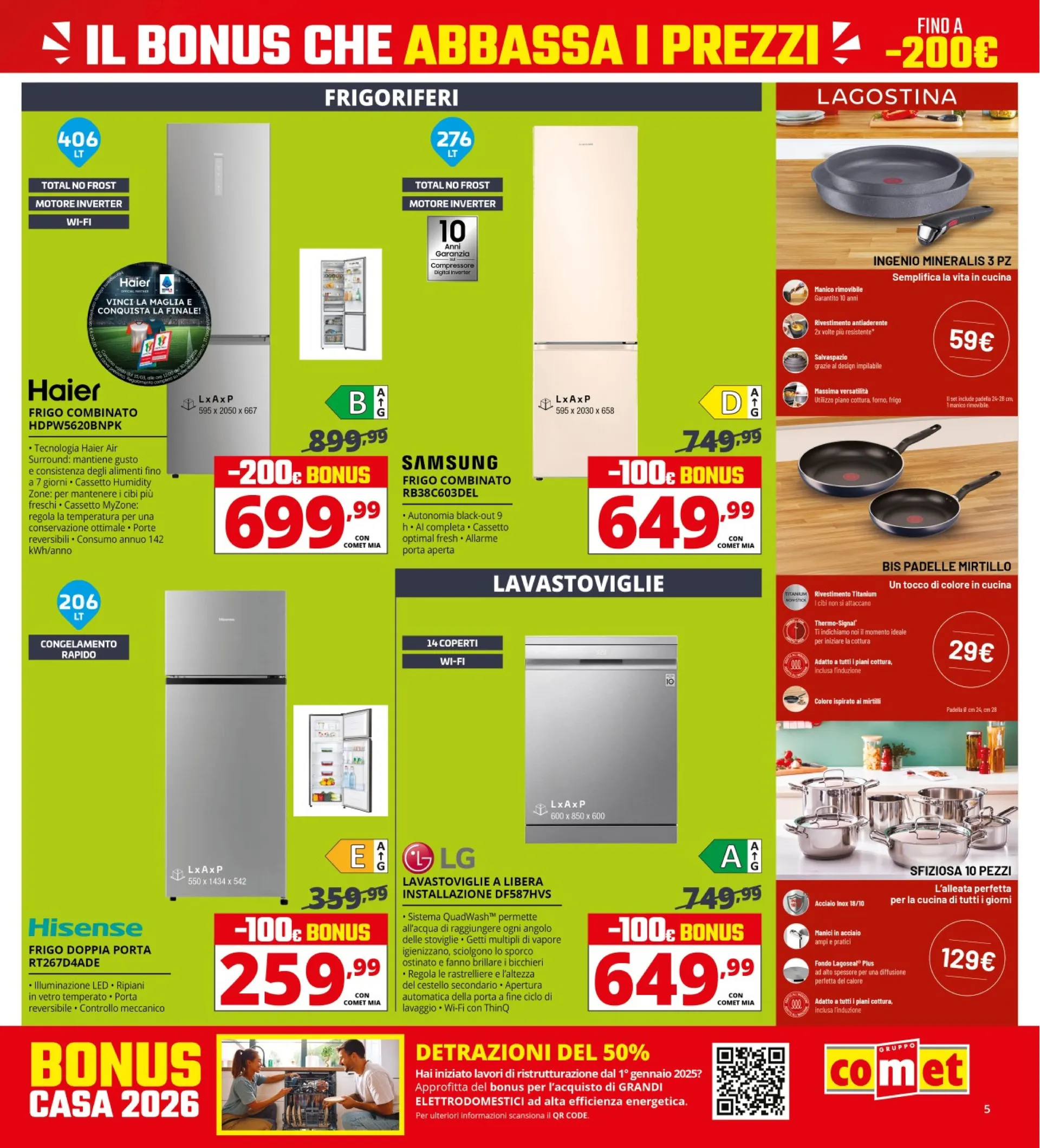 Comet Volantino da 9 aprile a 22 aprile di 2026 - Pagina del volantino 5