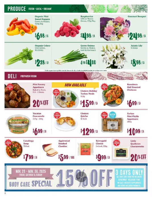 Choices Market Sales from November 27 to December 3 2025 - flyer page 5