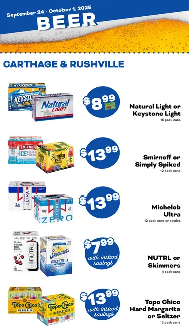 Weekly ad County Market Sales from September 24 to October 1 2025 - Page 5