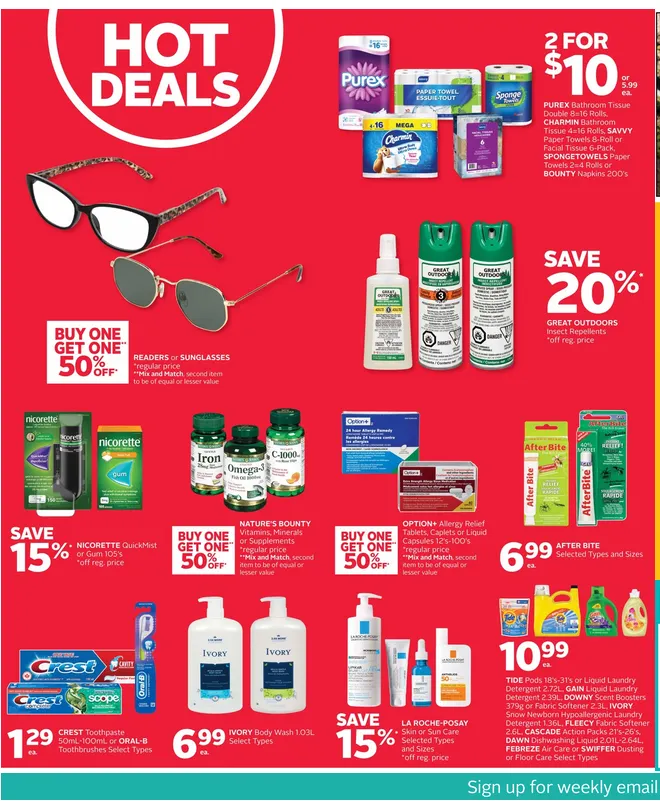 Rexall Sales from July 31 to August 13 2026 - flyer page 5