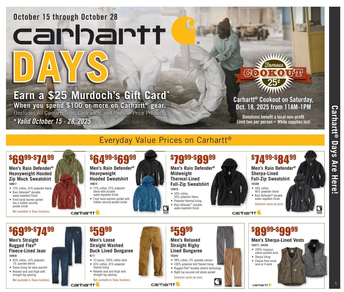 Weekly ad Murdoch’s Sales from October 15 to October 28 2025 - Page 5