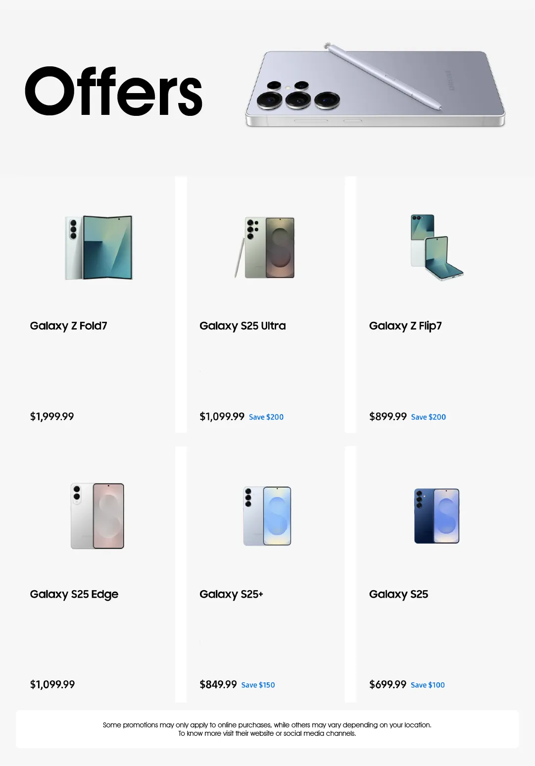 Weekly promotion Samsung Sales spanning from December 9 to December 22 2025 - Page 4 for Catalogue 365