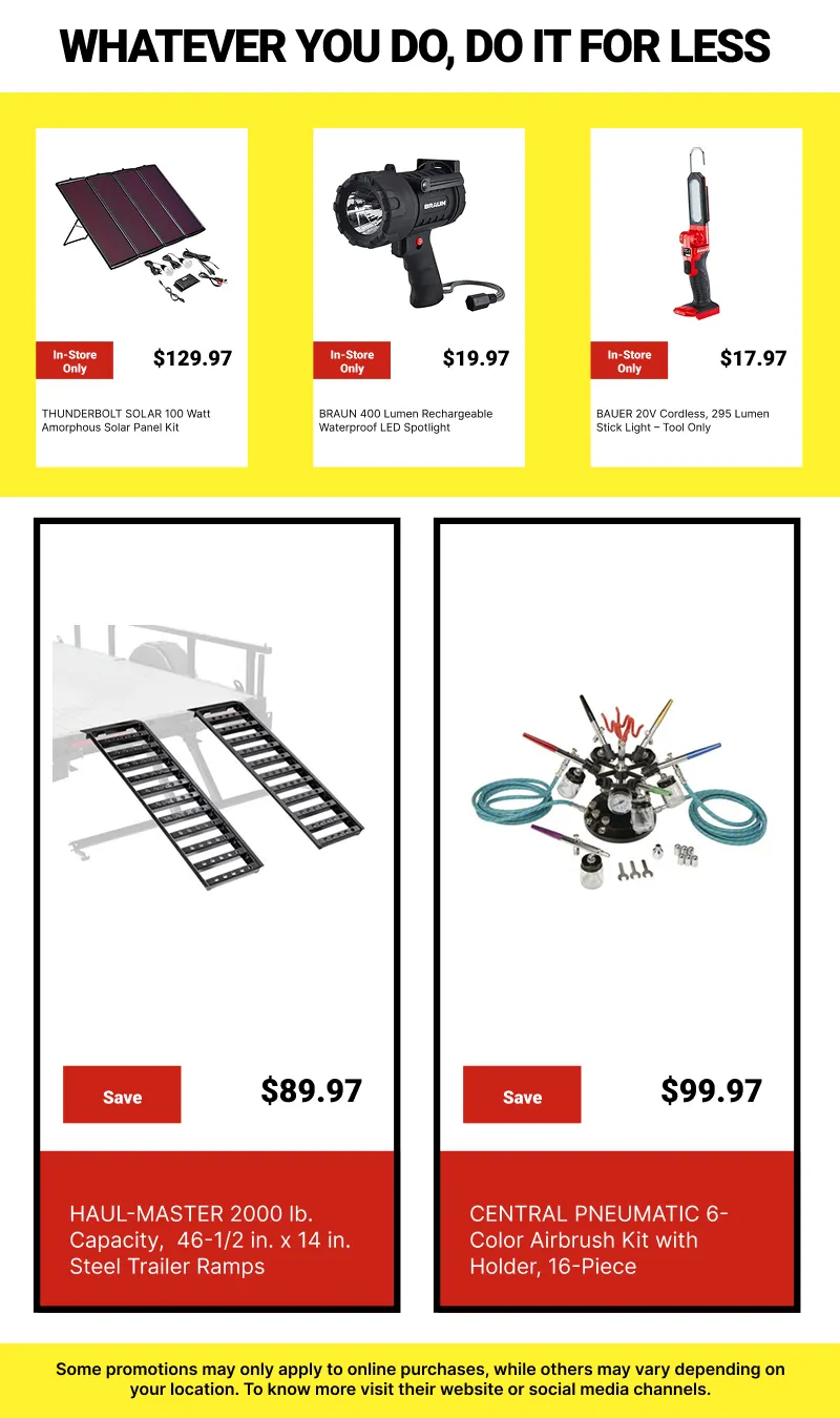 Weekly ad  Harbor Freight Sales from April 30 to May 14 2026 - Page 5
