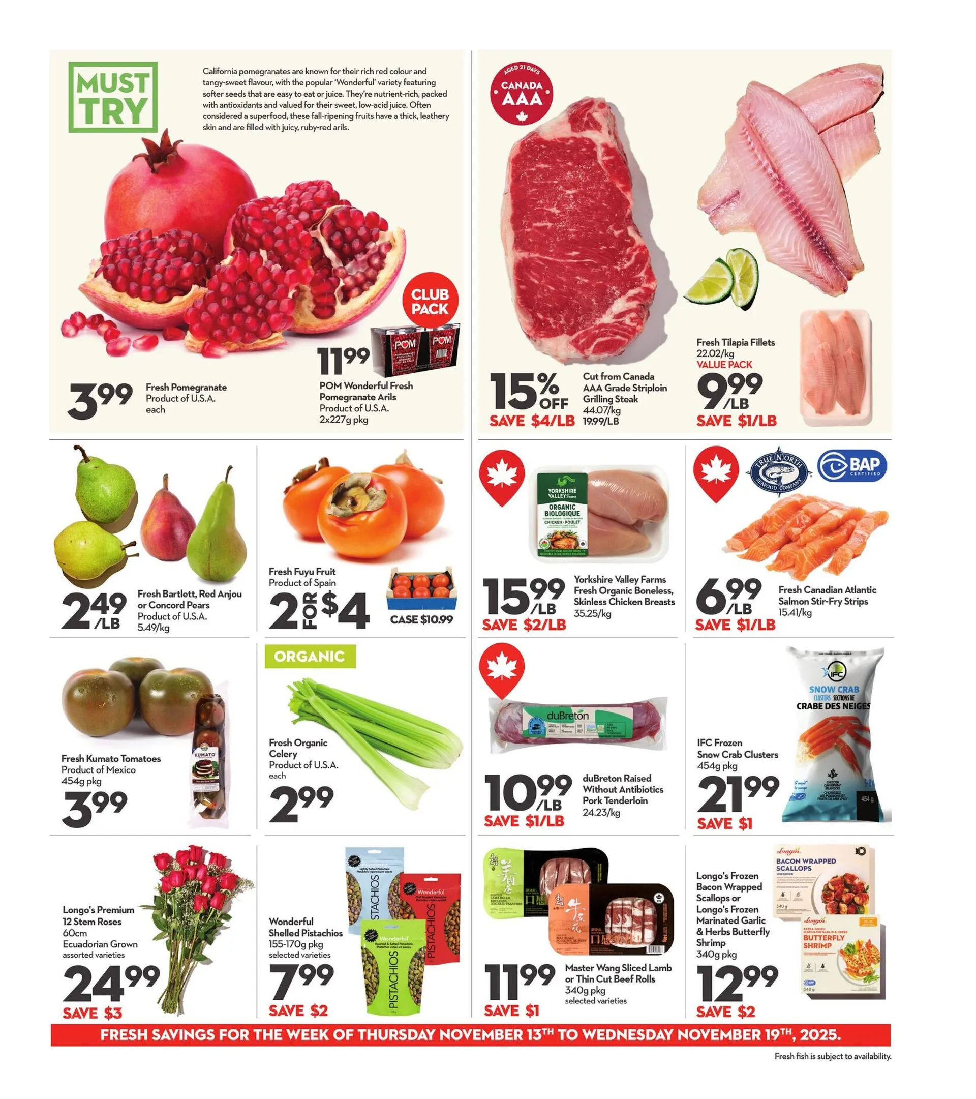 Longo´s Sales from November 13 to November 19 2025 - flyer page 4