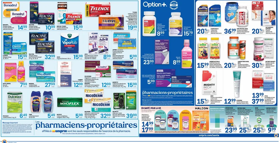 Uniprix Sales from April 16 to April 22 2026 - flyer page 5