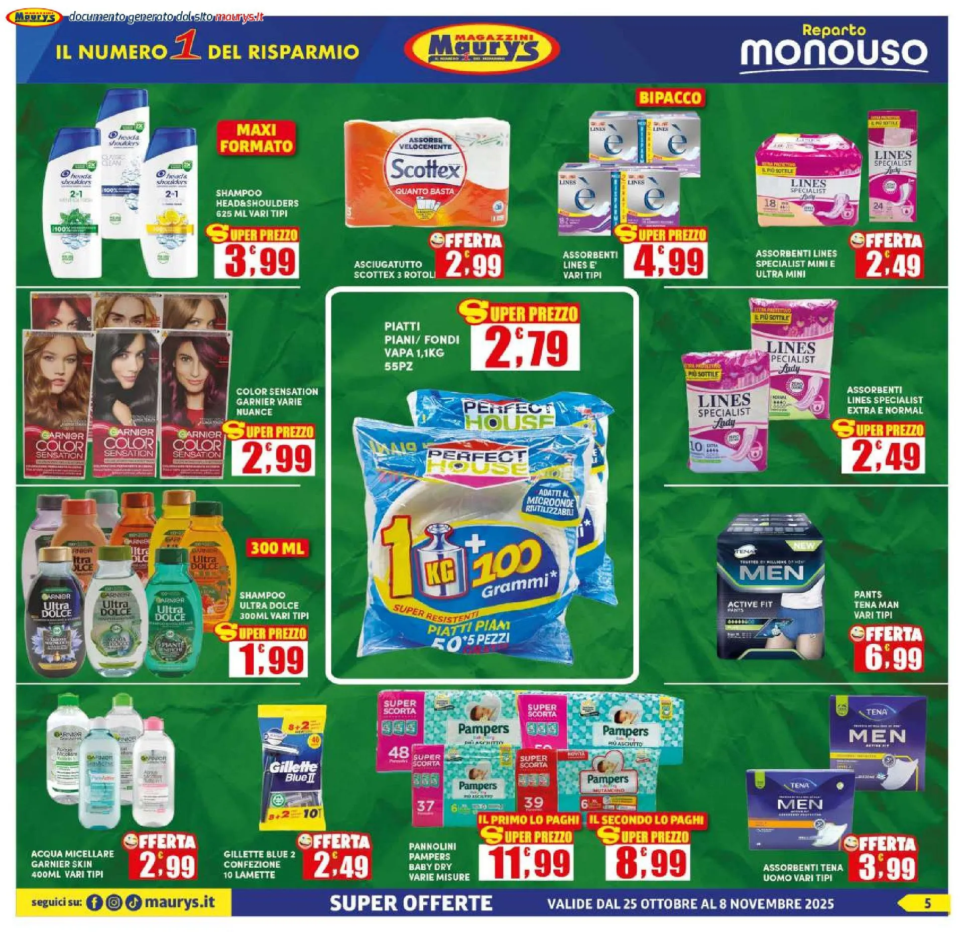 Maury's Volantino da 25 ottobre a 8 novembre di 2025 - Pagina del volantino 5