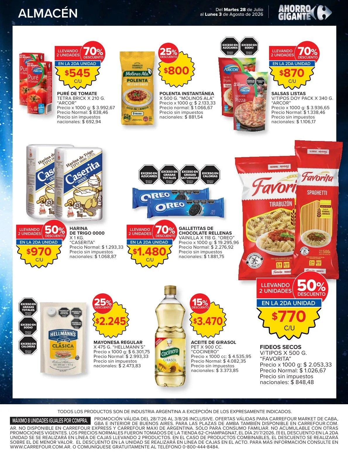 Ofertas de Carrefour Market 28 de julio al 3 de agosto 2026 - Página 5 del catálogo