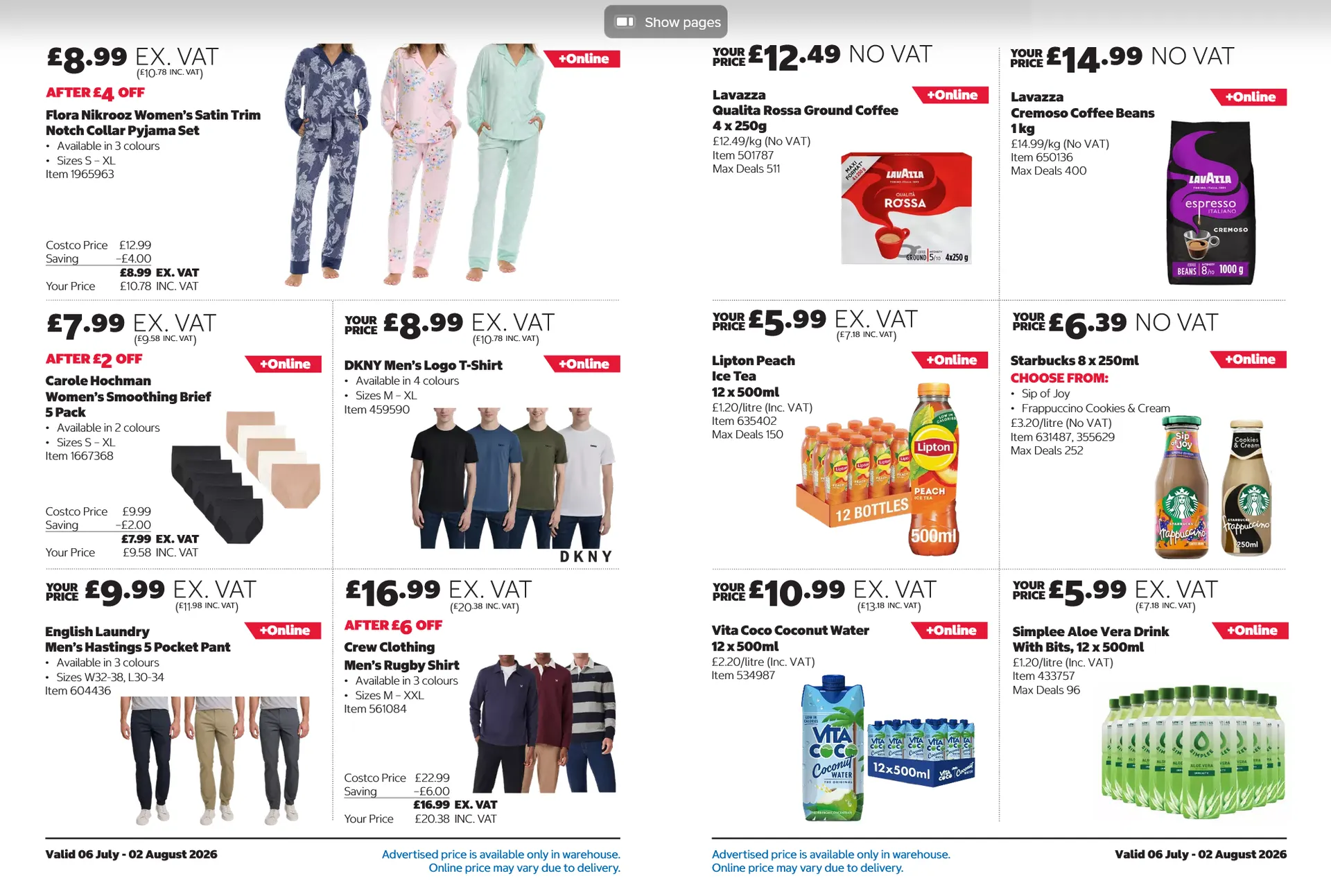 Costco Sales from 2 July to 2 August 2026 - Catalogue Page 5