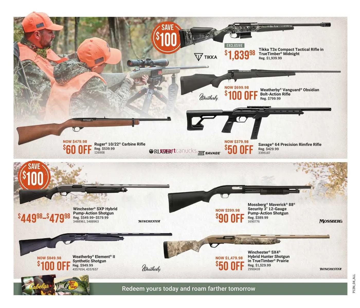 Cabelas Sales from January 9 to January 22 2026 - flyer page 5