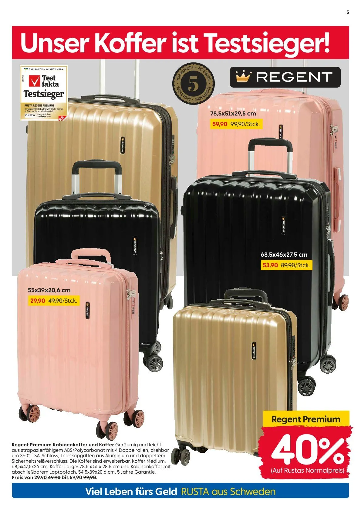 Rusta Angebote von 11. Juli bis 17. Juli 2026 - Prospekt seite 5