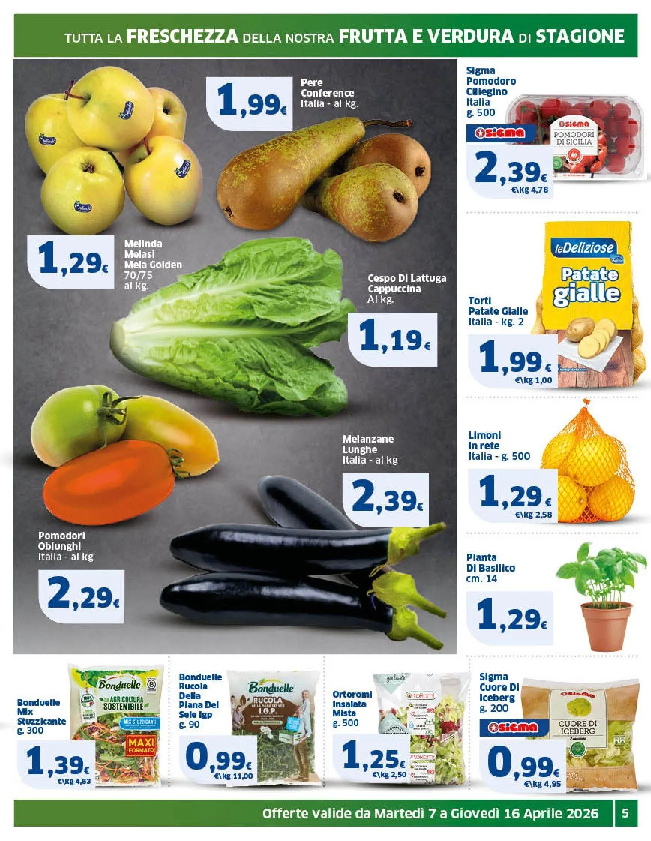 Sigma Volantino da 7 aprile a 16 aprile di 2026 - Pagina del volantino 5