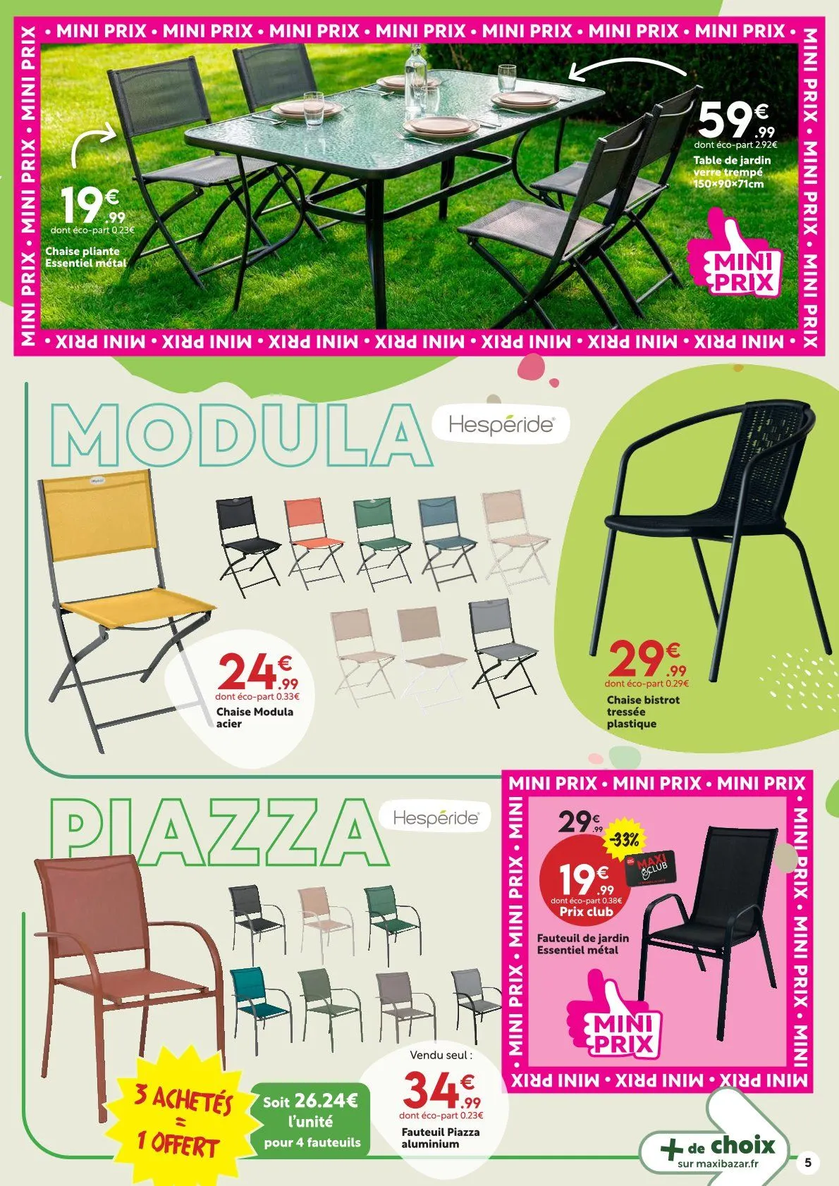 Maxi Bazar Catalogue du 29 avril au 31 mai 2026 - Catalogue page 5