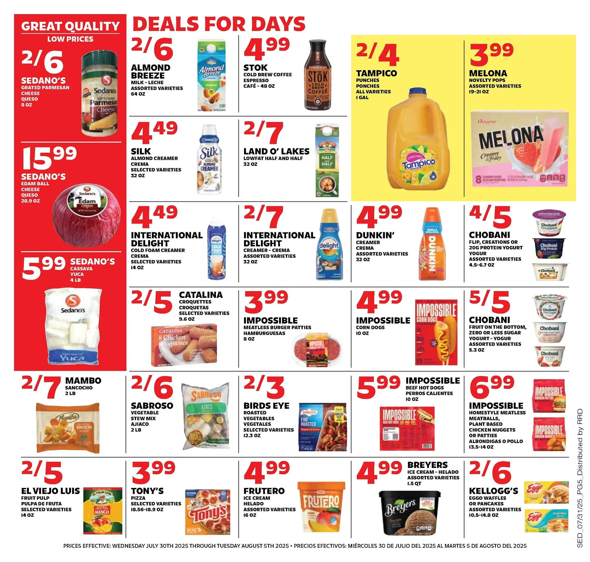 Weekly ad Sedano's Sales from July 30 to August 5 2025 - Page 5