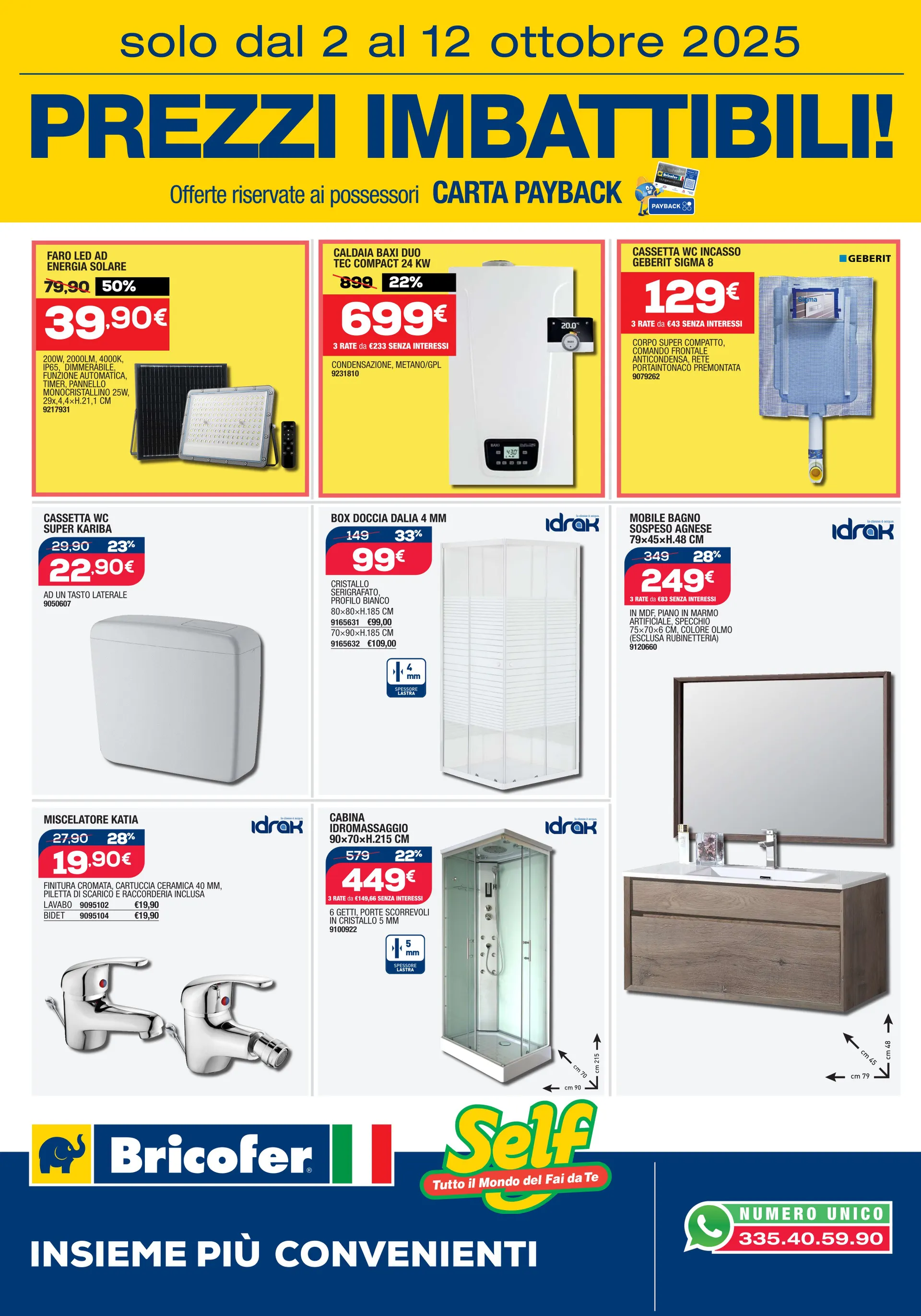 Volantini Bricofer da 2 settembre a 12 ottobre di 2025 - Pagina del volantino 5