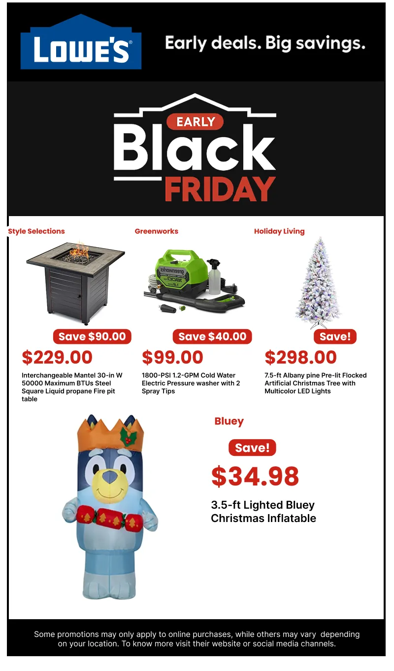 Weekly ad Early Black Friday from October 30 to November 17 2025 - Page 4