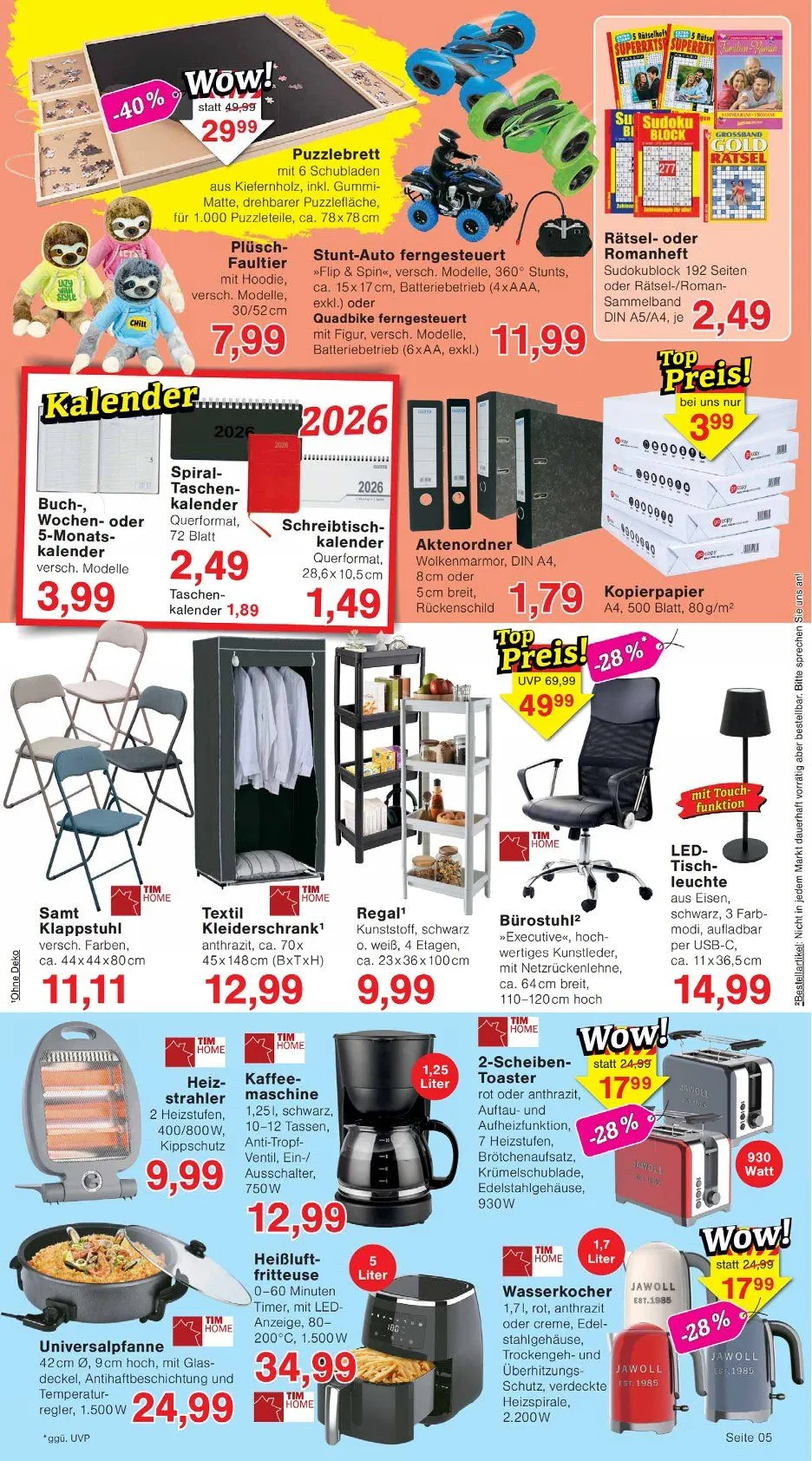 Wiglo Wunderland  Sales von 12. Januar bis 17. Januar 2026 - Prospekt seite 5