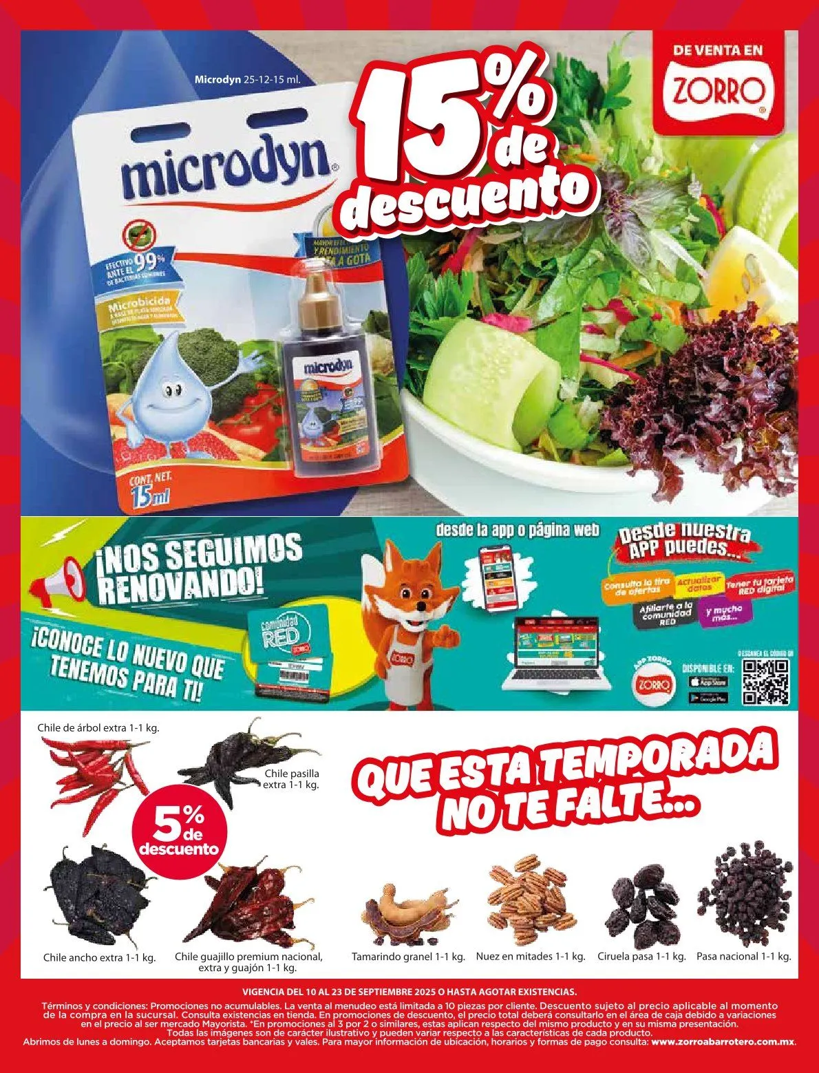 Catálogo de Zorro Ofertas 10 de septiembre al 23 de septiembre 2025 - Pagina 5