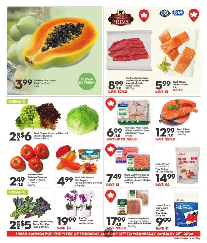 Longo ´s  Sales from January 15 to January 21 2026 - flyer page 5
