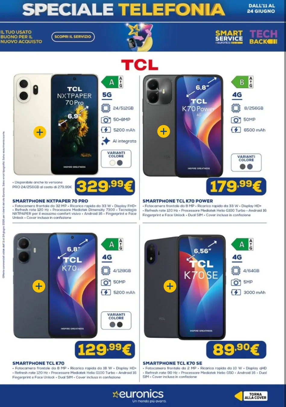 Euronics Volantino da 11 giugno a 24 giugno di 2026 - Pagina del volantino 5