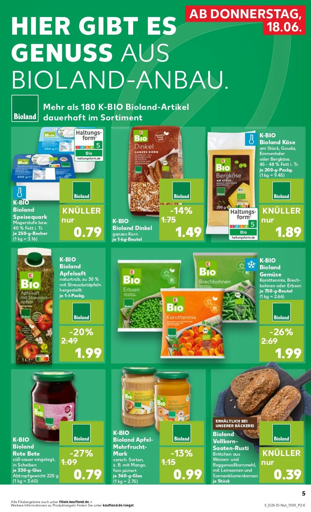 Kaufland Prospekte  von 18. Juni bis 24. Juni 2026 - Prospekt seite 5