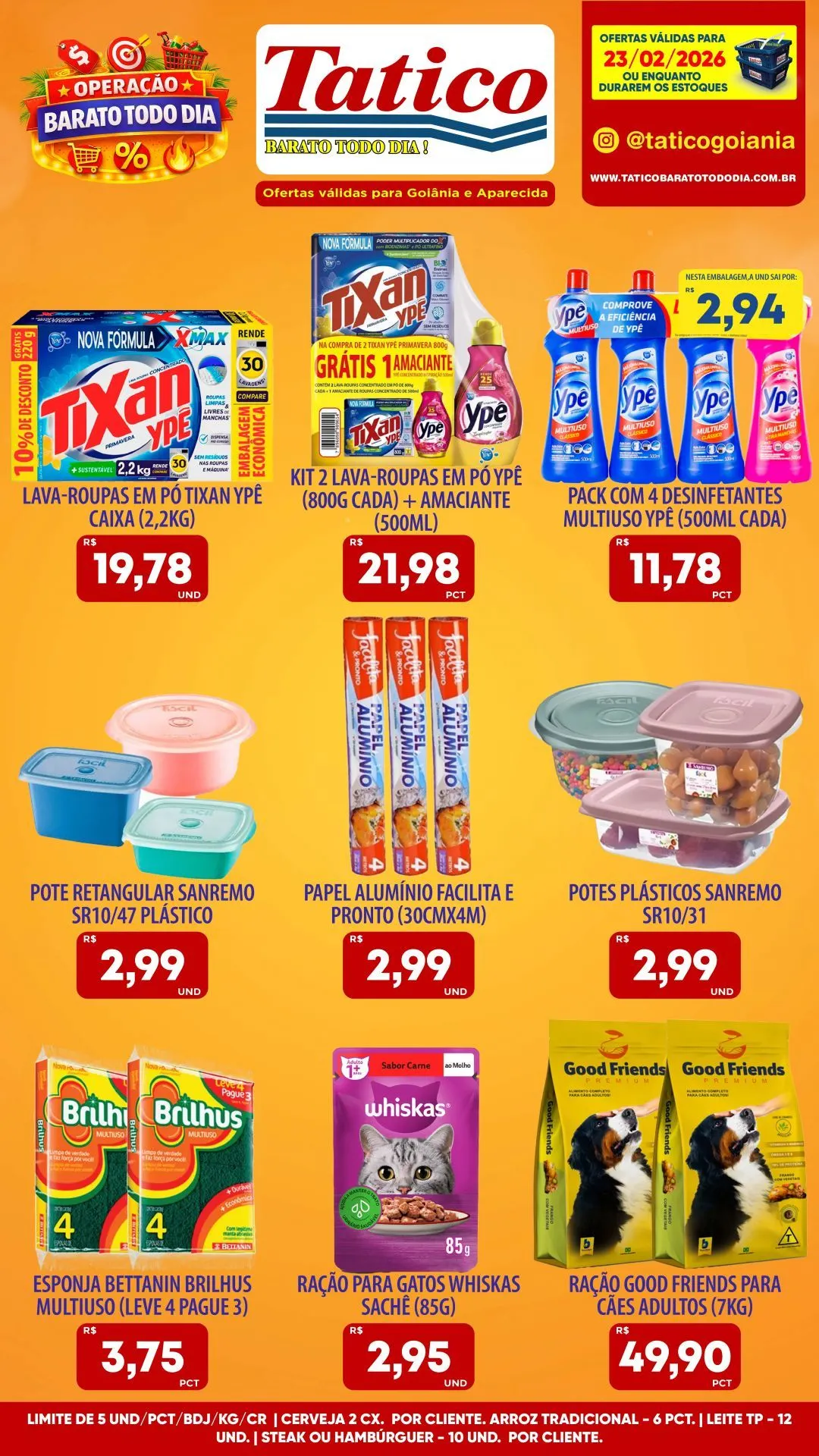 Encarte de Folhetos Tatico 23 de fevereiro até 23 de fevereiro 2026 - Pagina 5