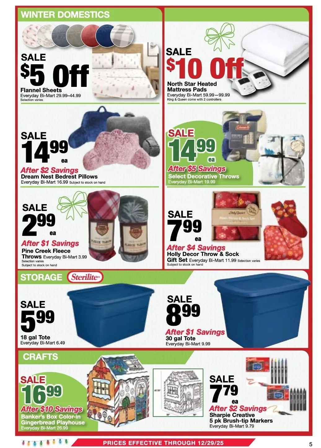Weekly ad Bi-Mart Sales from December 16 to December 30 2025 - Page 5