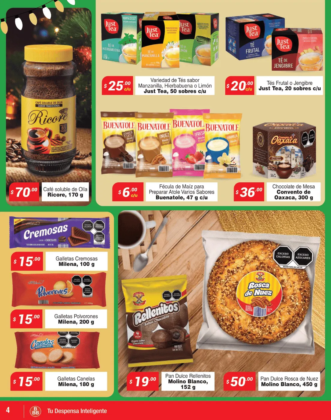 Catálogo de Tiendas Tres B Ofertas 1 de diciembre al 15 de diciembre 2025 - Pagina 4