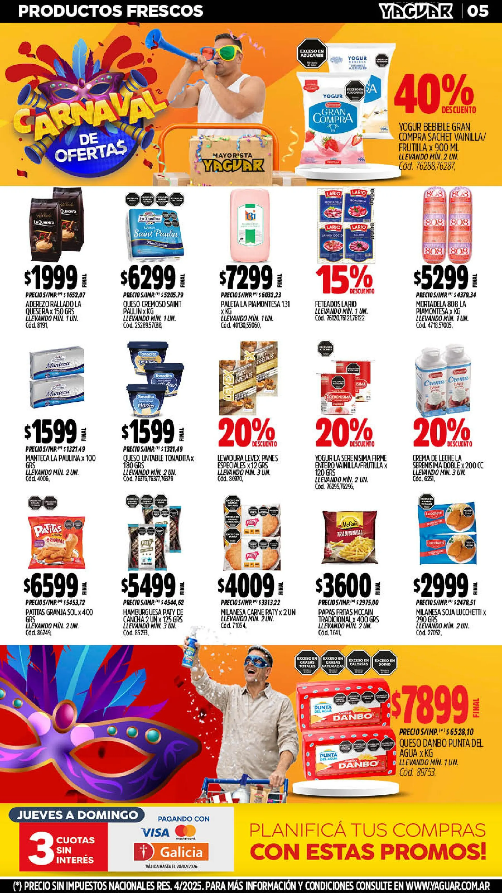Ofertas de Yaguar Ofertas 9 de febrero al 15 de febrero 2026 - Página 5 del catálogo