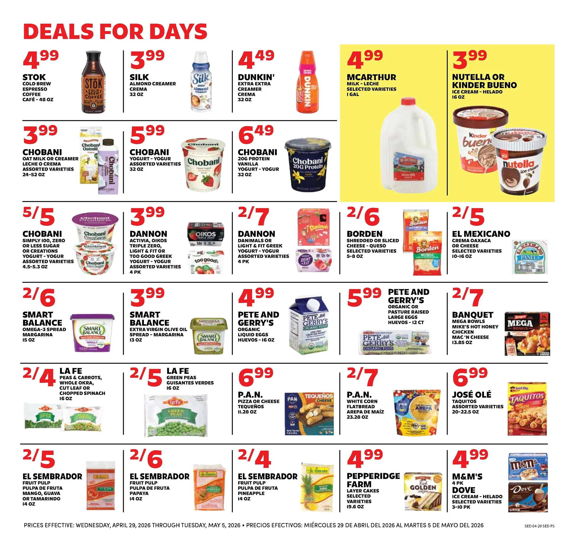 Weekly promotion Sedano's Sales spanning from May 29 to June 5 2026 - Page 5 for Catalogue 365