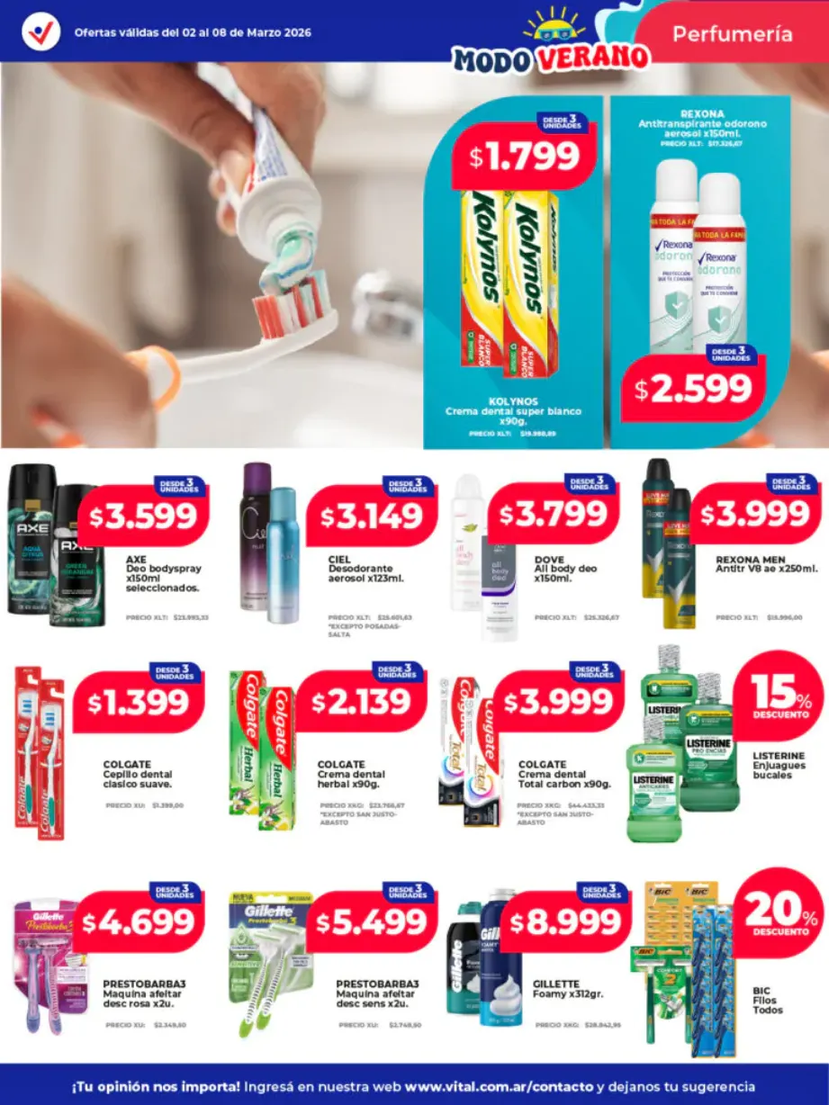 Ofertas de Ofertas Vital 2 de marzo al 8 de marzo 2026 - Página 5 del catálogo