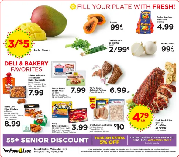 Weekly ad  Food 4 Less  Sales from May 6 to May 12 2026 - Page 5