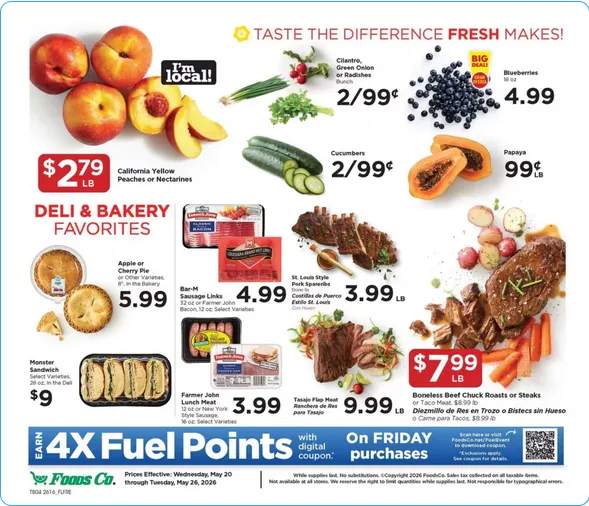 Weekly ad Foods Co. Sales from May 20 to May 26 2026 - Page 5