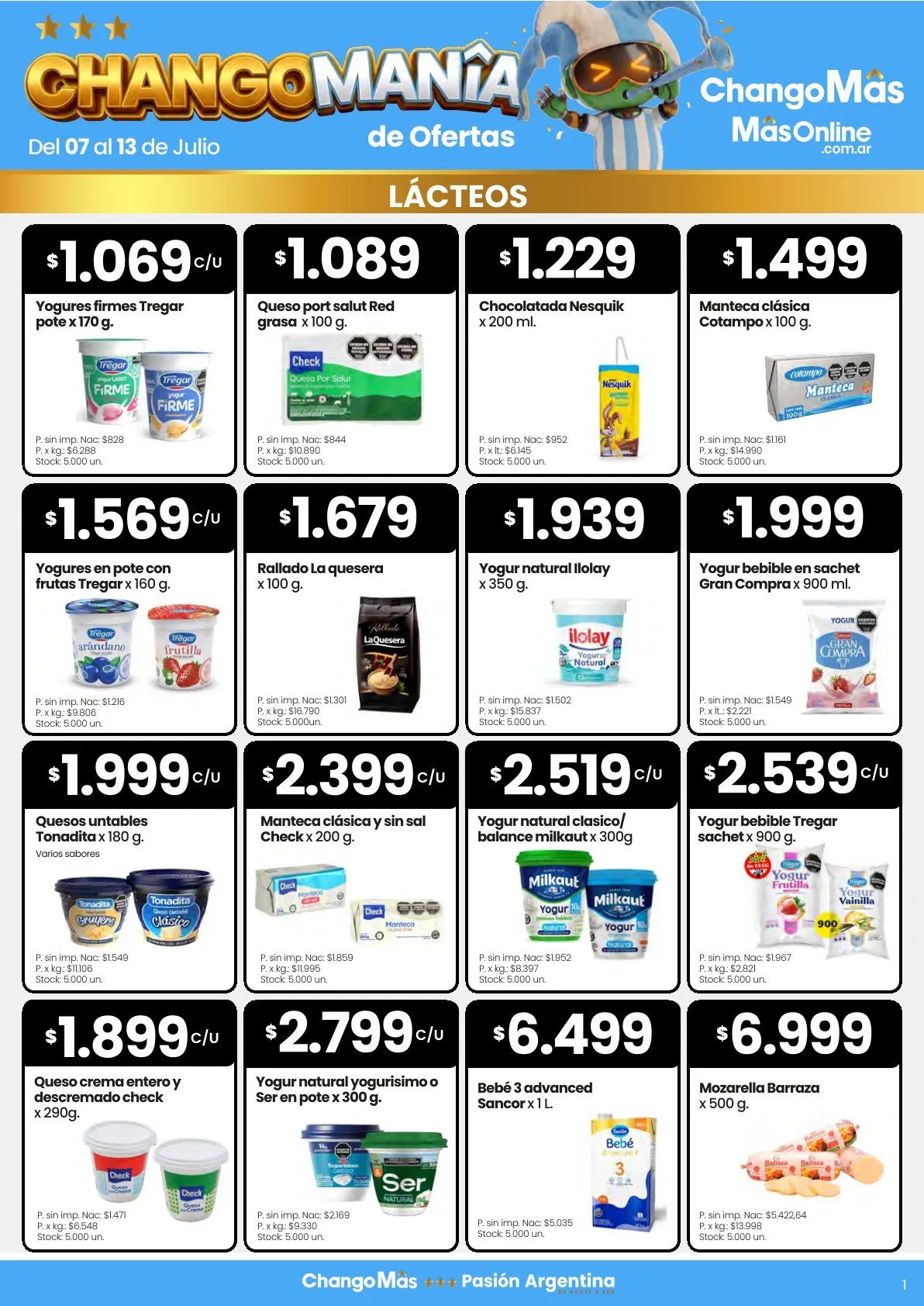 Ofertas de Changomas Ofertas 7 de julio al 13 de julio 2026 - Página 5 del catálogo