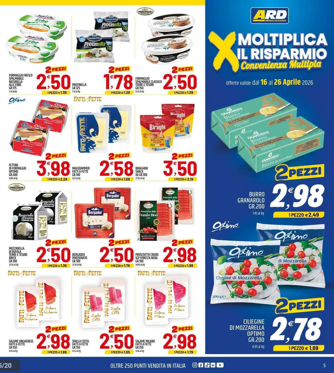 Volantini ARD Discount da 16 aprile a 26 aprile di 2026 - Pagina del volantino 5