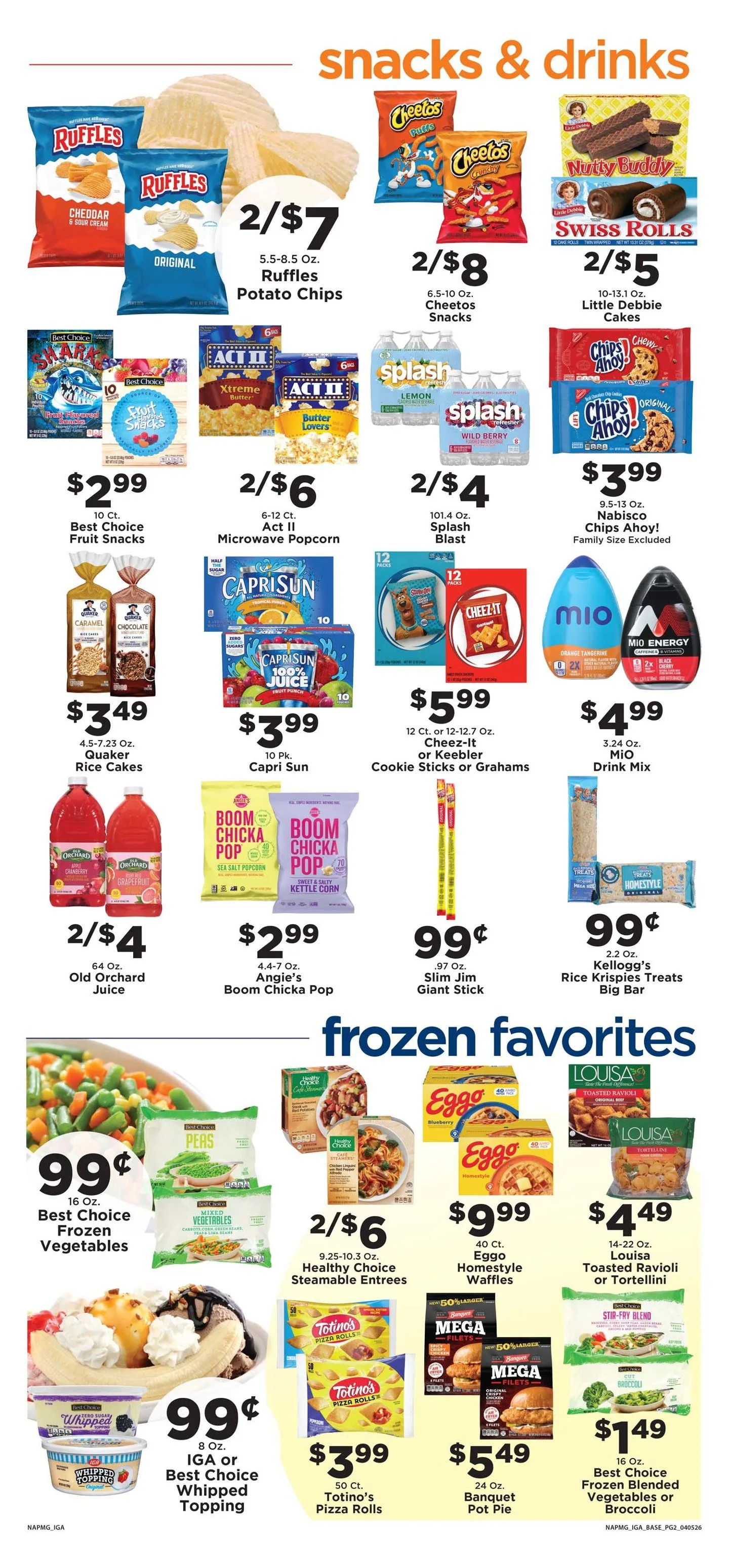 IGA Sales from April 6 to April 12 2026 - flyer page 4