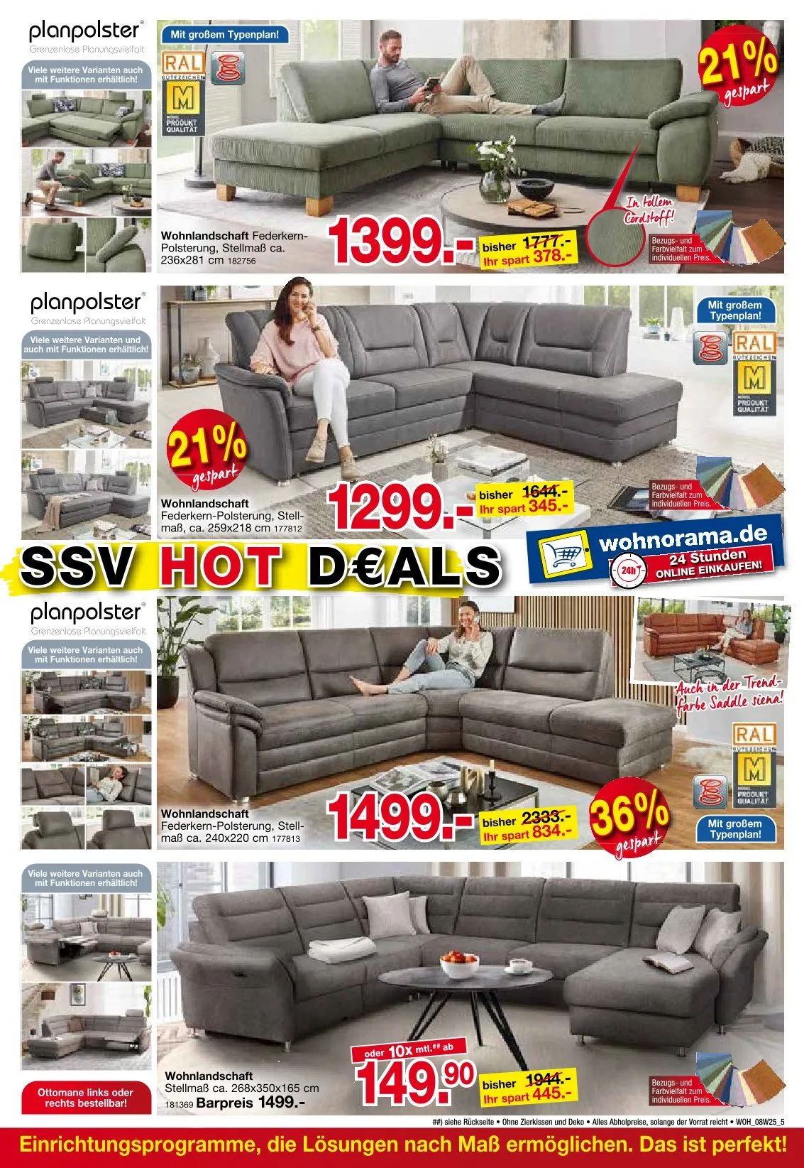 Wohnorama Prospekte von 1. August bis 29. August 2025 - Prospekt seite 5