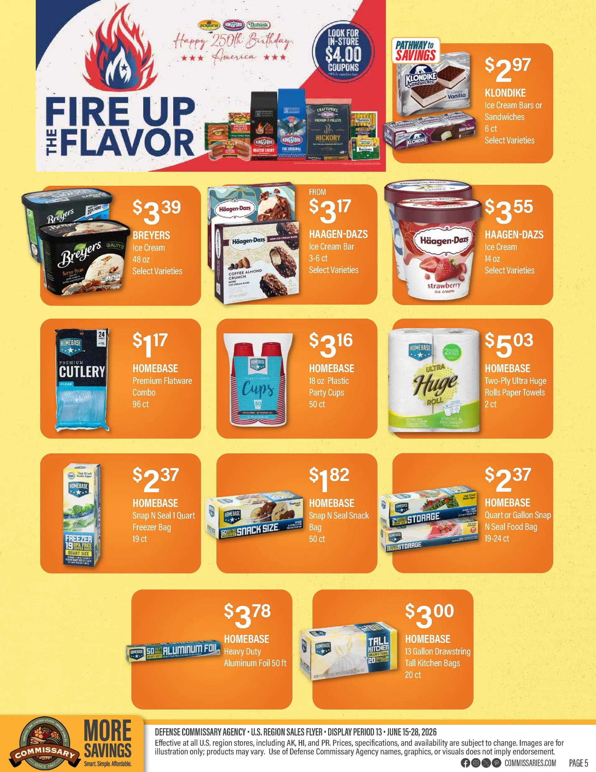 Weekly ad Commissary Sales from June 15 to June 28 2026 - Page 5