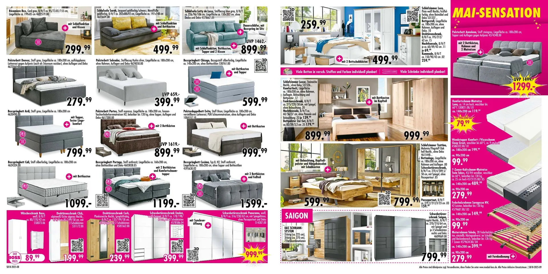 SB Möbel Boss Prospekt von 28. April bis 4. Mai 2025 - Prospekt seite 5